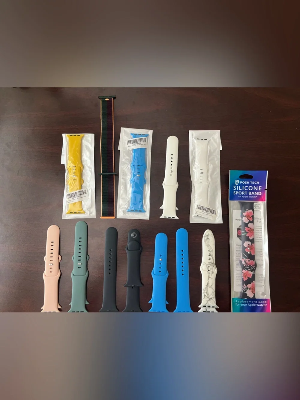 Brand New Silicone Apple Watch Bands - Multiple Colors
